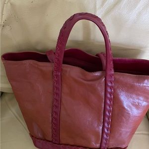 Mauricio Taiuti braided leather Dark red and brown